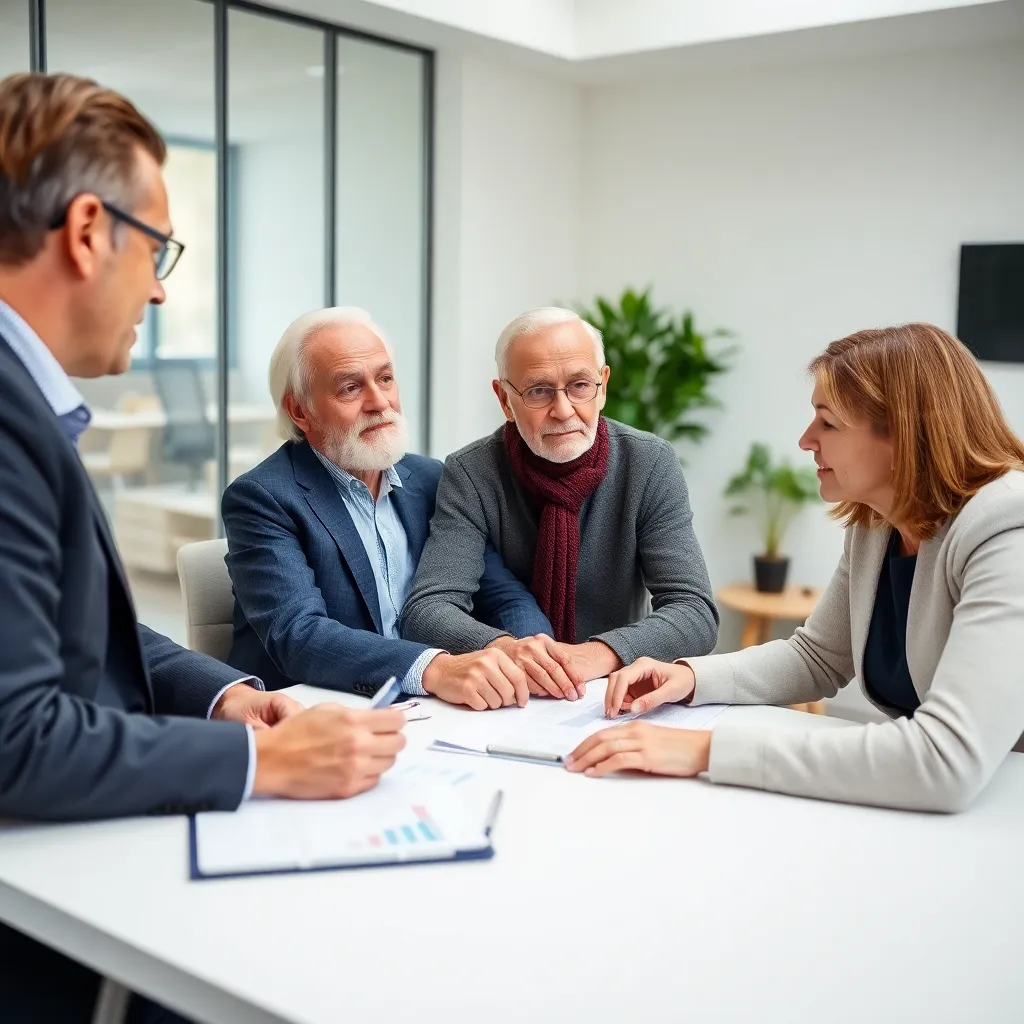 Persoon die spaarrekeningen vergelijkt op tablet