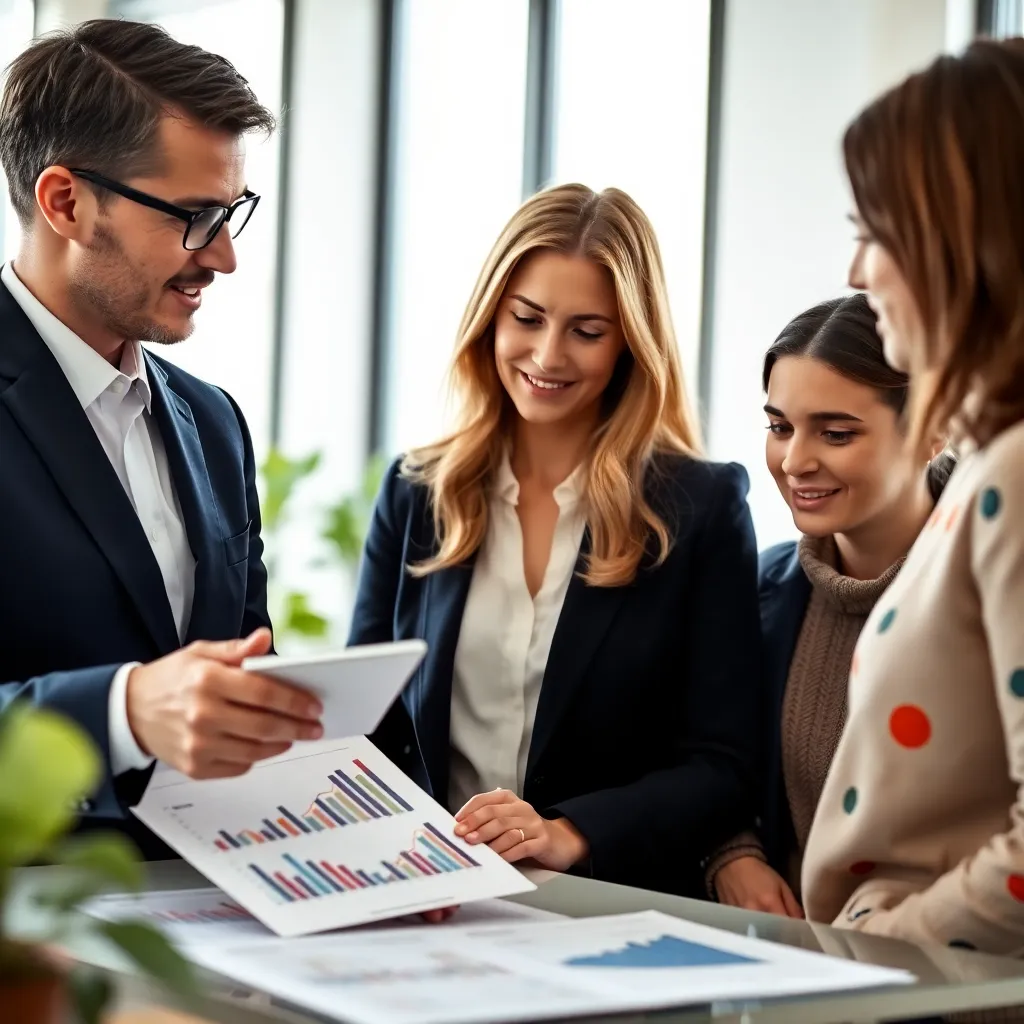 Nederlandse familie bespreekt financiële planning aan keukentafel met documenten